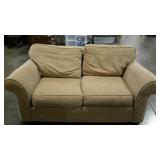 Love seat, 64" wide, Bauhaus,  cushion covers