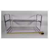 Folding closet organizer