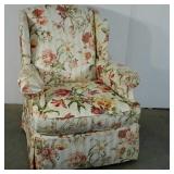 Haverty Furniture armchair, faded in spots
