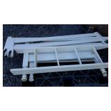 Bunk bed parts, no rails