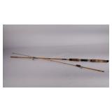 Daiwa 1300 series 9FT pole, has damage, and an