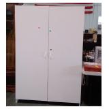 Wardrobe, laminate, 21 x 48 x 72 missing some