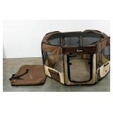 Jespet canvas, soft-sided crate, 41" diameter,