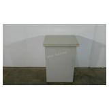 Cabinet with flip top