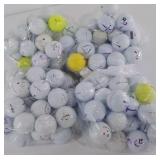 Used golf balls, mix of manufacturers