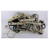 Group of surge protectors, various sizes and