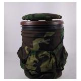 Camo bucket seat cooler, good condition