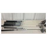 Golf clubs, RCX ladies flex (7) and a Acuity