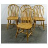 Four dining chairs, need cleaned