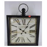 Large decorator wall clock 24"x32", battery