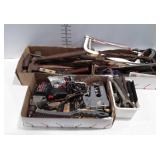 Tools, includes hammers, wrenches, hand saws,