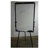 Whiteboard on easel, includes markers and eraser