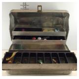 Aluminum tackle with some misc tackle