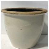 Stoneware crock, does have some chips 7in