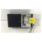 Sony fm-am 2 band radio works