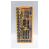Tools, 40 piece tap and die set