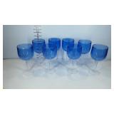 Shatterproof stemware, 3.5" × 8" wine glasses