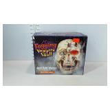 Halloween decor, Fogging vampire skull with red