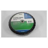 Arnold 8" steel wheel, new in packaging, seller