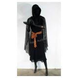 Female mannequin form, in dress and Halloween