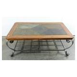 Large coffee table, stone top, very heavy, 30 x
