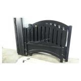 Twin size head and footboard with side rails and