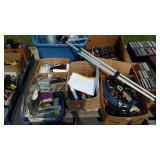 Skid lot: includes electrical cords and supplies,