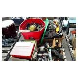 Skid lot: includes hose, chainsaw, duffel bag,