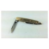 Gold filled watch fob knife