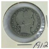 1912 Barber Half dollar