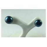 Freshwater pearl cultured earrings stainless