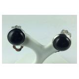 15.5ct Brazilian smoky quartz stainless clip on