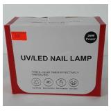UV/LED Nail lamp in box