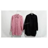 Two ladies lightweight jackets, pink J. Jill,