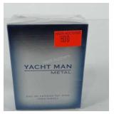 Yacht Man Metal cologne, 3.4 fl oz, unopened