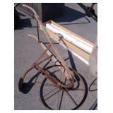 Early Gardening Push Plow