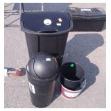 Trash Can Lot. Plus beer tin cooler pail