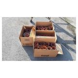 Nice big Group of Terracotta Planter Pots,