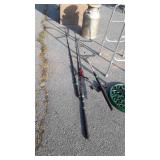 Three Fishing Rods with Reels, Deep sea types,