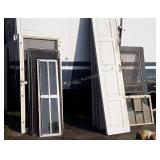 Miscellaneous Doors, windows, aluminum garage
