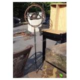 Gardening Decor Globe Sphere, floor stand type,