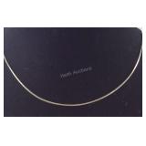 Sterling Silver Necklace Long, 5.3 grams Sterling