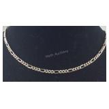 30" Length Sterling Silver Necklace , 20.1 grams