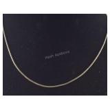 Sterling Silver Necklace , 7.3 grams Sterling