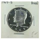1969-S John F. Kennedy Half Dollar Proof