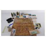 Mini Picture books, B&W coupons, glasses, ect.