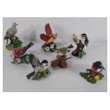 Lenox, decorative birds, Chickadee, Purple Finch,