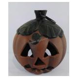 Cast Iron Halloween Pumpkin votive holder