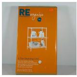 REorganize 3 tier wire shelving unit, new in