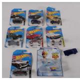 Hot wheels, in box some have damage, Toy Story 4